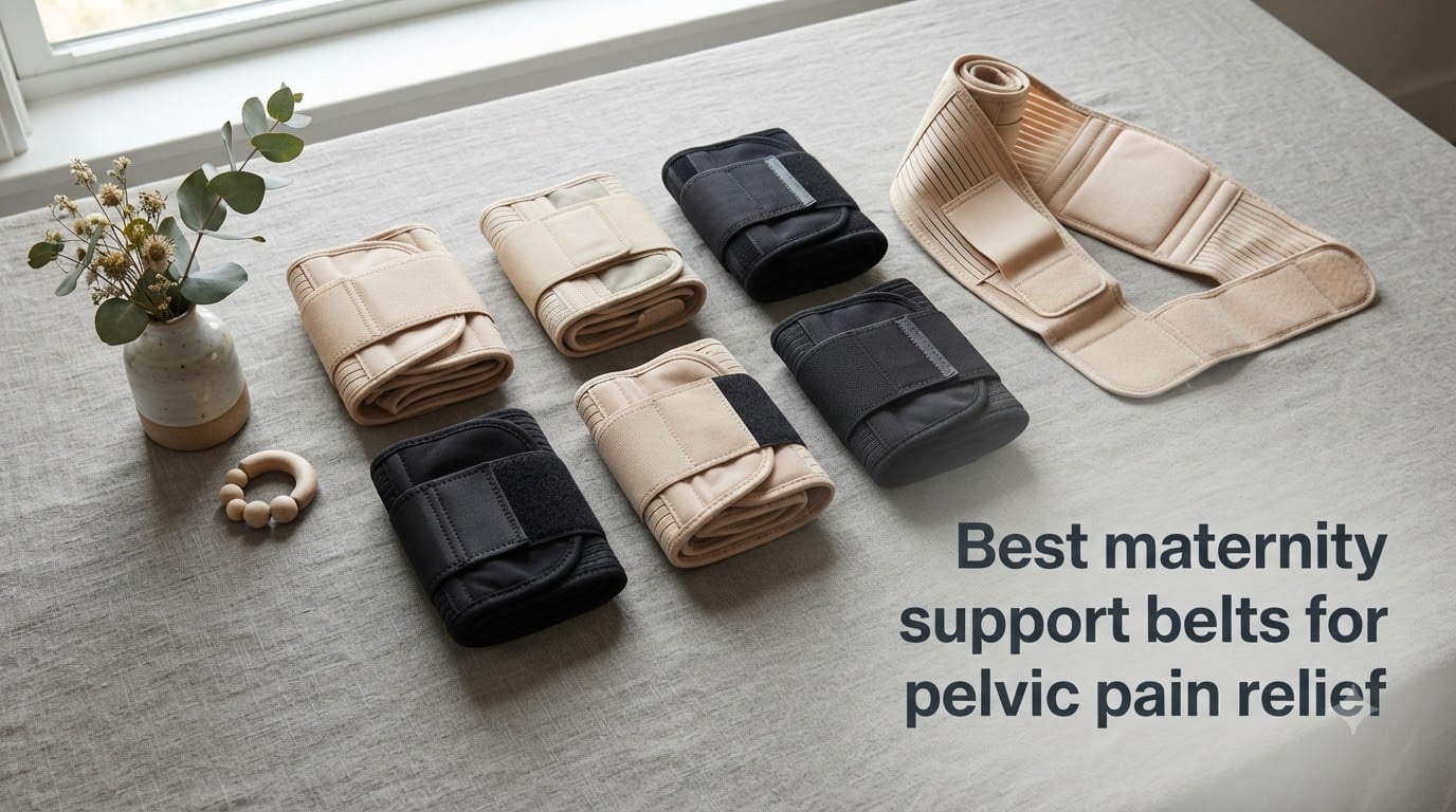 Best maternity support belts for pelvic pain relief