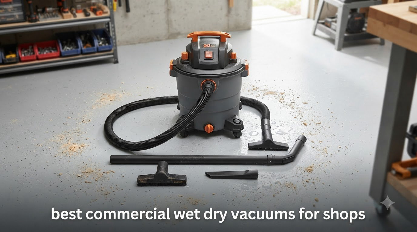 best commercial wet dry vacuums for shops