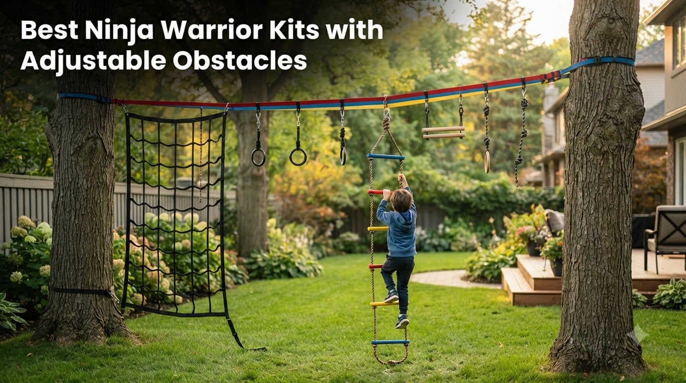 Best Ninja Warrior Kits with Adjustable Obstacles