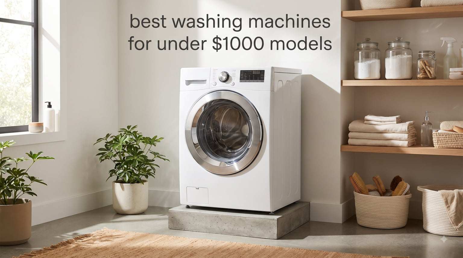 best washing machines for under $1000 models