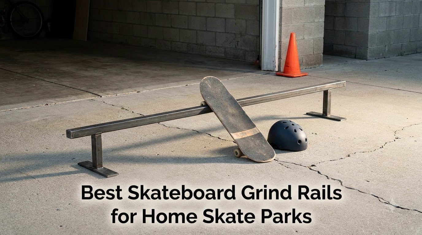 Best Skateboard Grind Rails for Home Skate Parks