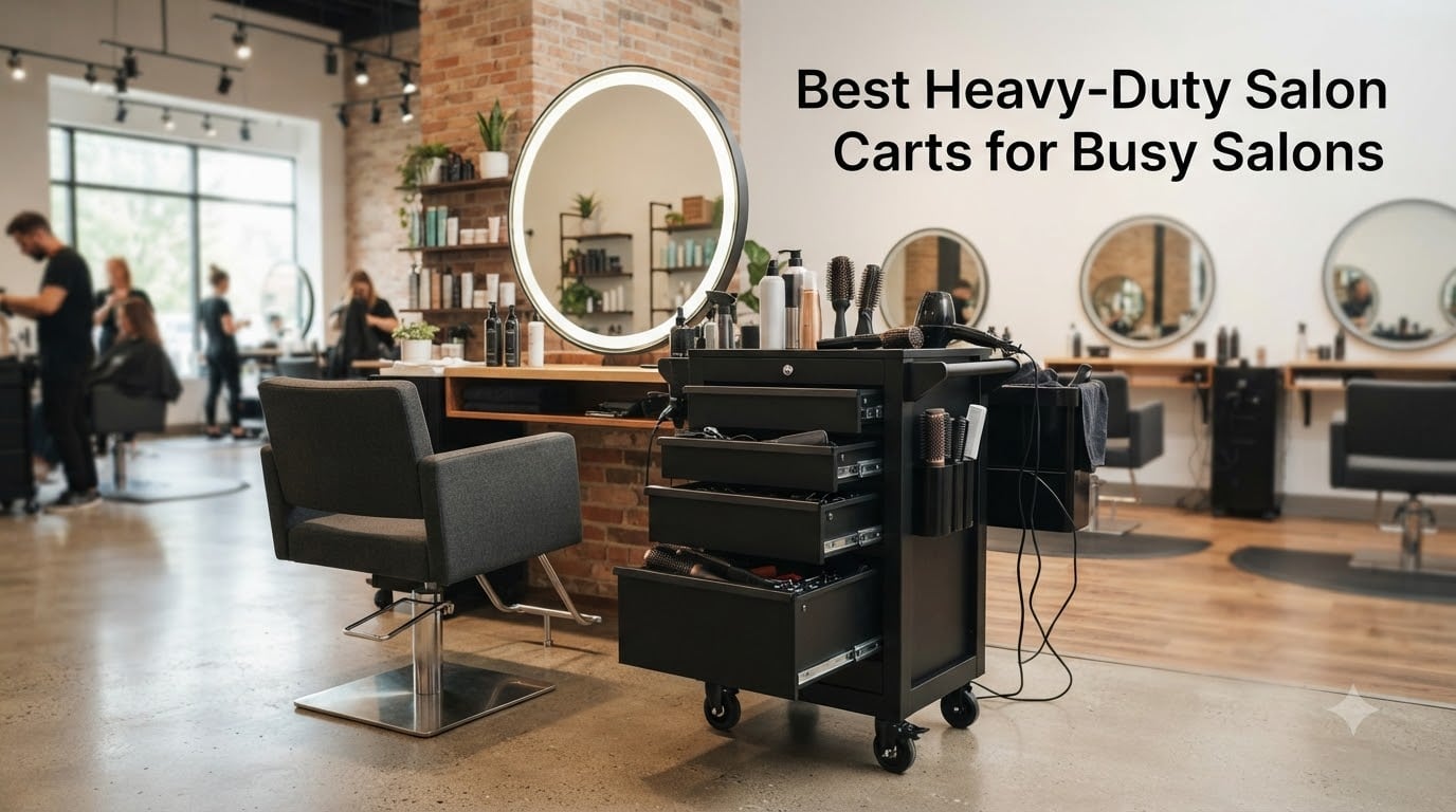 Best Heavy-Duty Salon Carts for Busy Salons