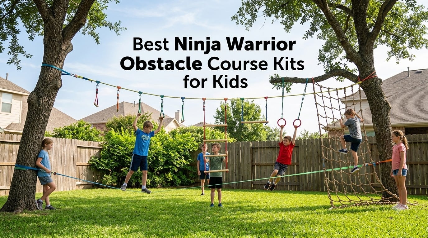 Best Ninja Warrior Obstacle Course Kits for Kids
