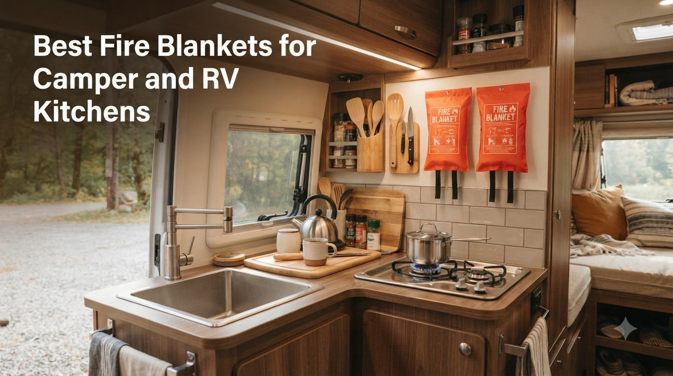 Best Fire Blankets for Camper and RV Kitchens