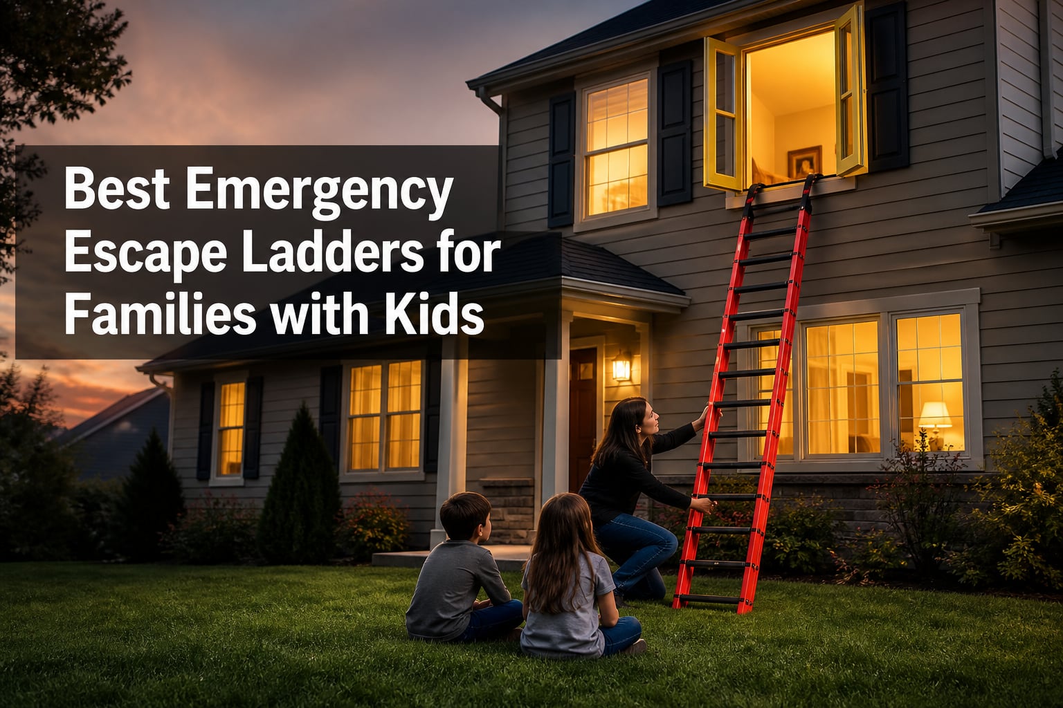 Best Emergency Escape Ladders for Families with Kids