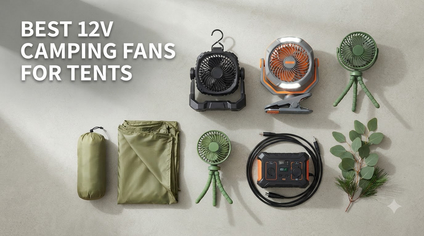 Best 12V camping fans for tents