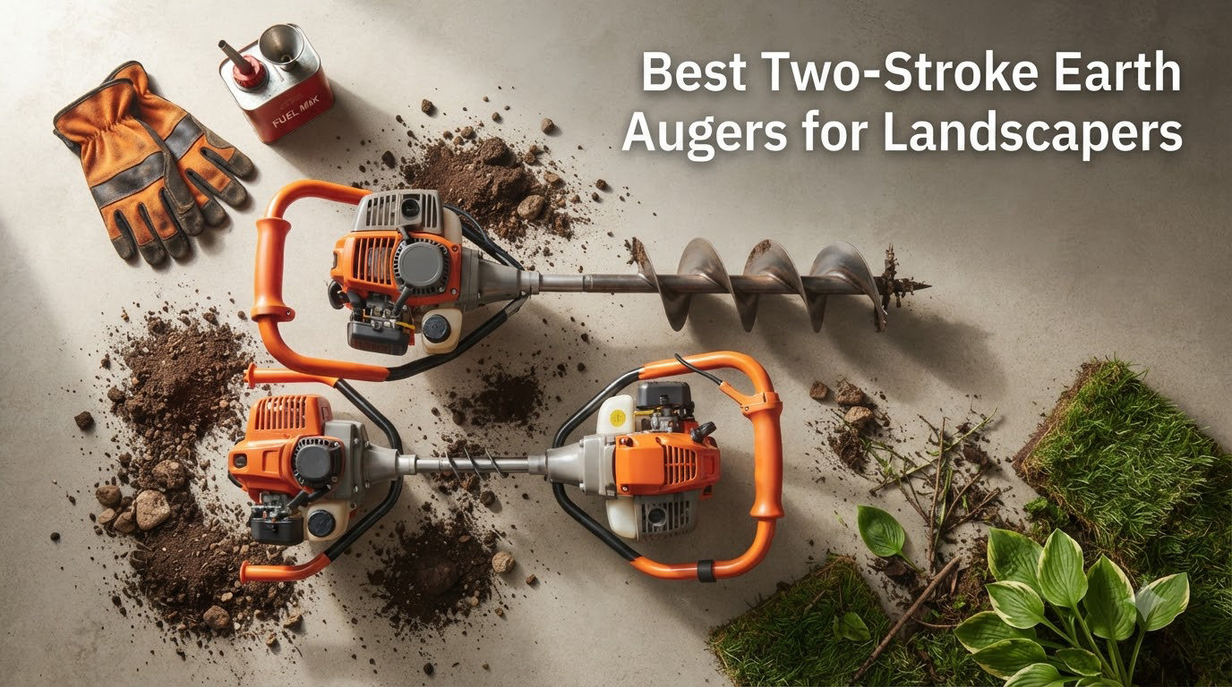 Best Two-Stroke Earth Augers for Landscapers