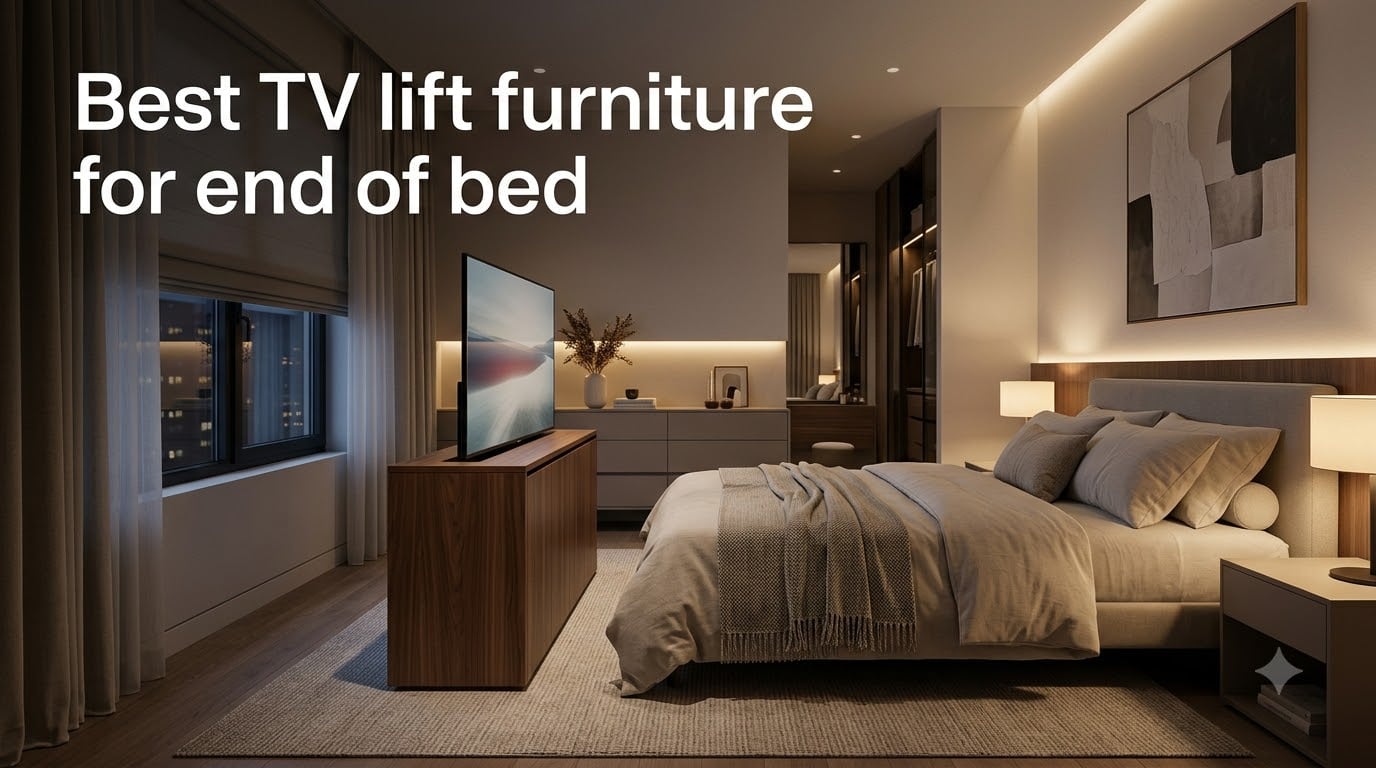 Best TV lift furniture for end of bed