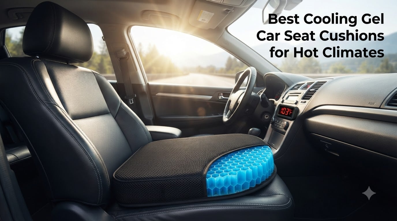 Best Cooling Gel Car Seat Cushions for Hot Climates
