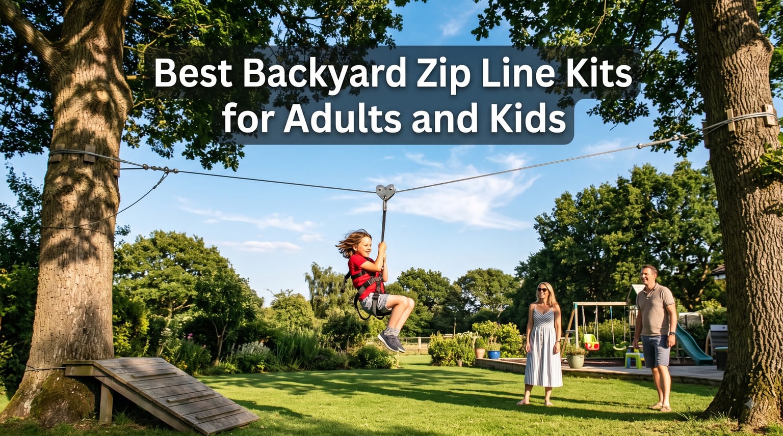 Best Backyard Zip Line Kits for Adults and Kids