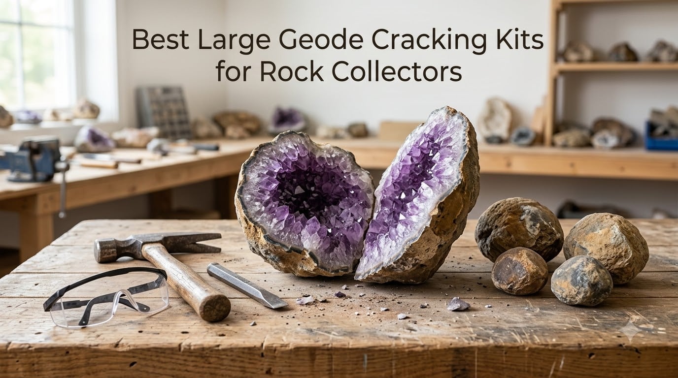 Best Large Geode Cracking Kits for Rock Collectors