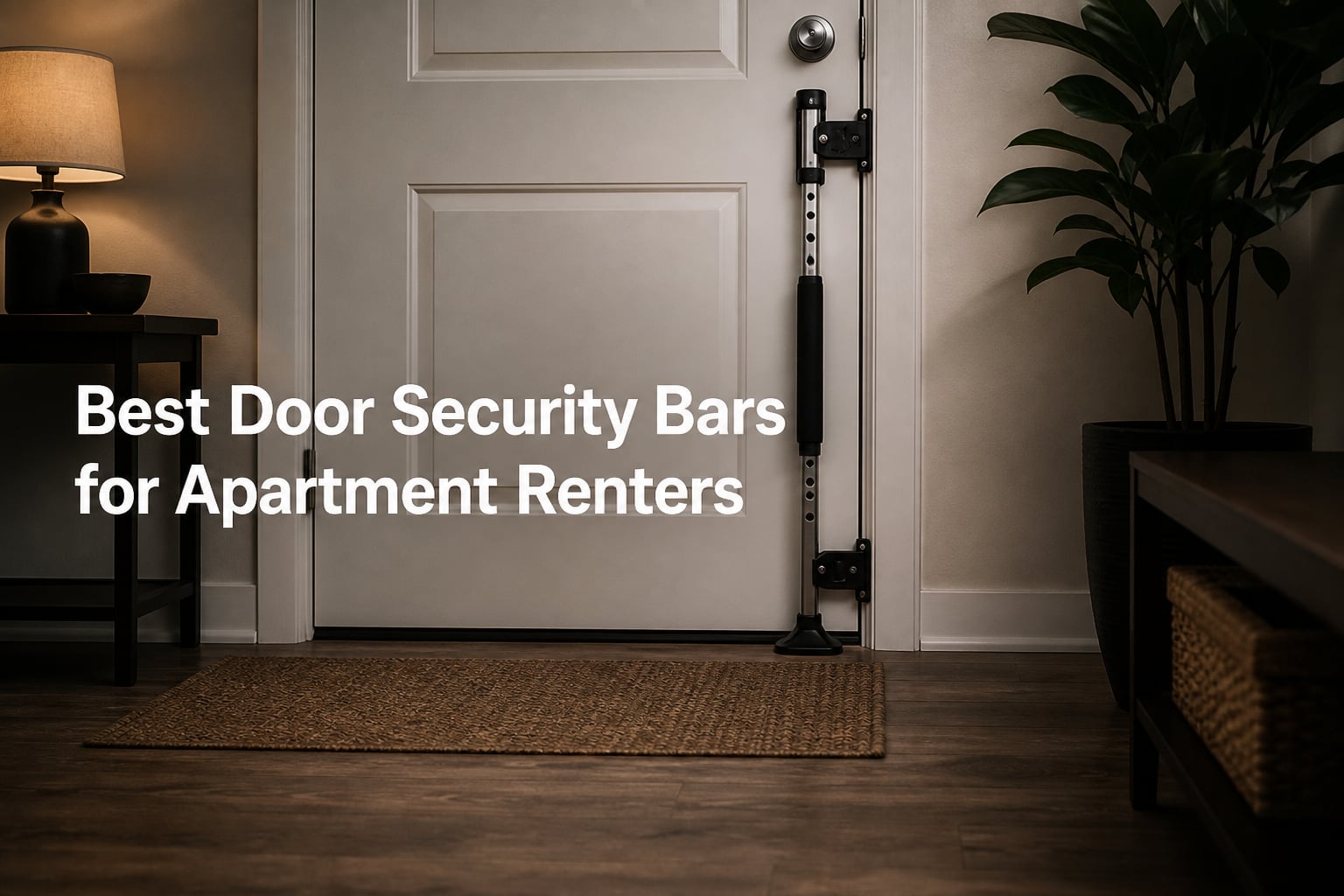 Best Door Security Bars for Apartment Renters