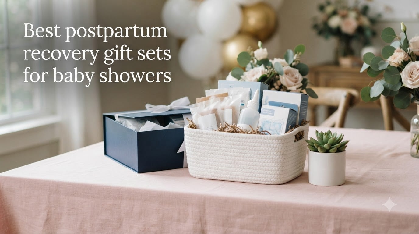 Best postpartum recovery gift sets for baby showers