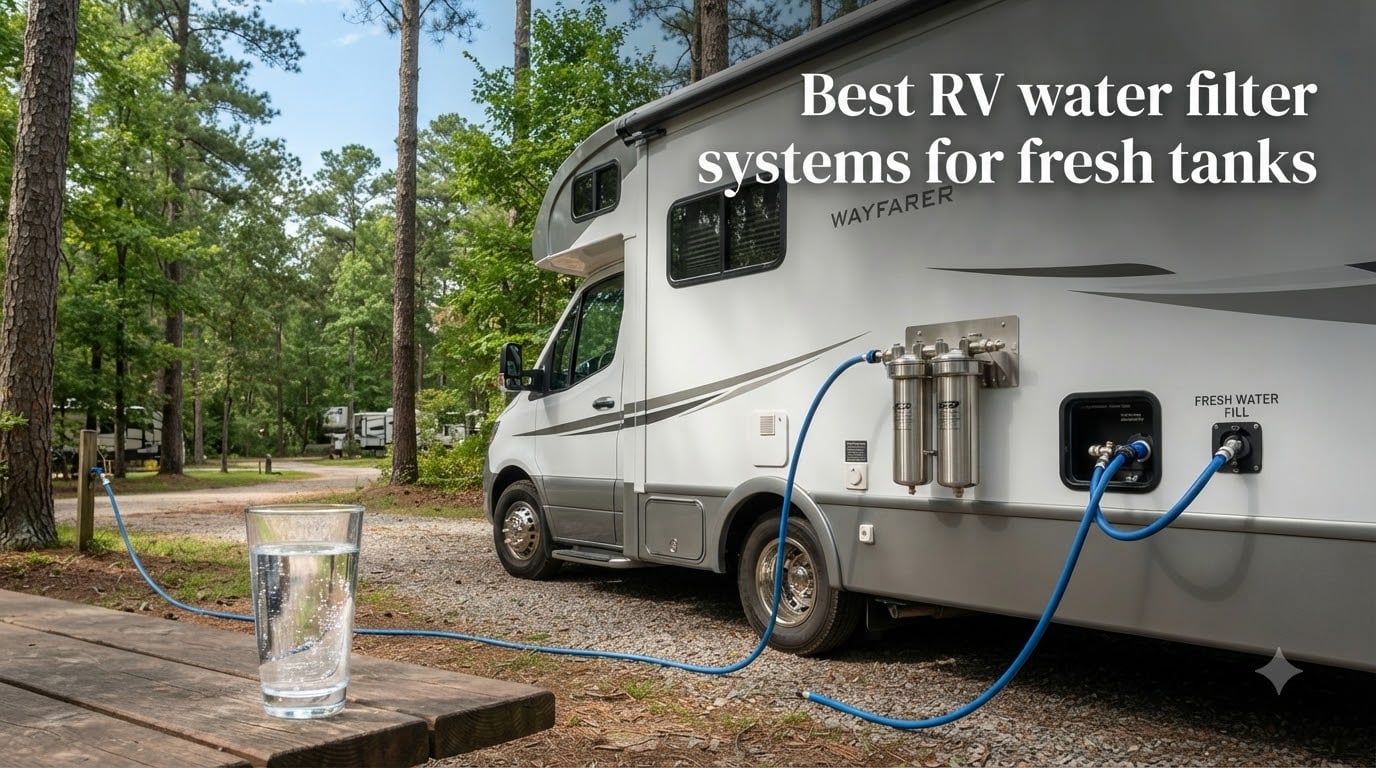 Best RV water filter systems for fresh tanks