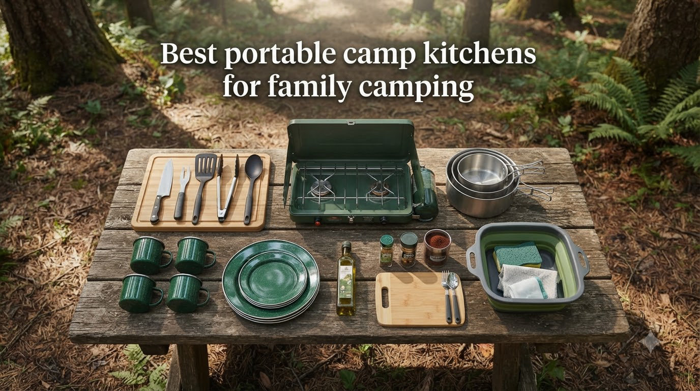 Best portable camp kitchens for family camping