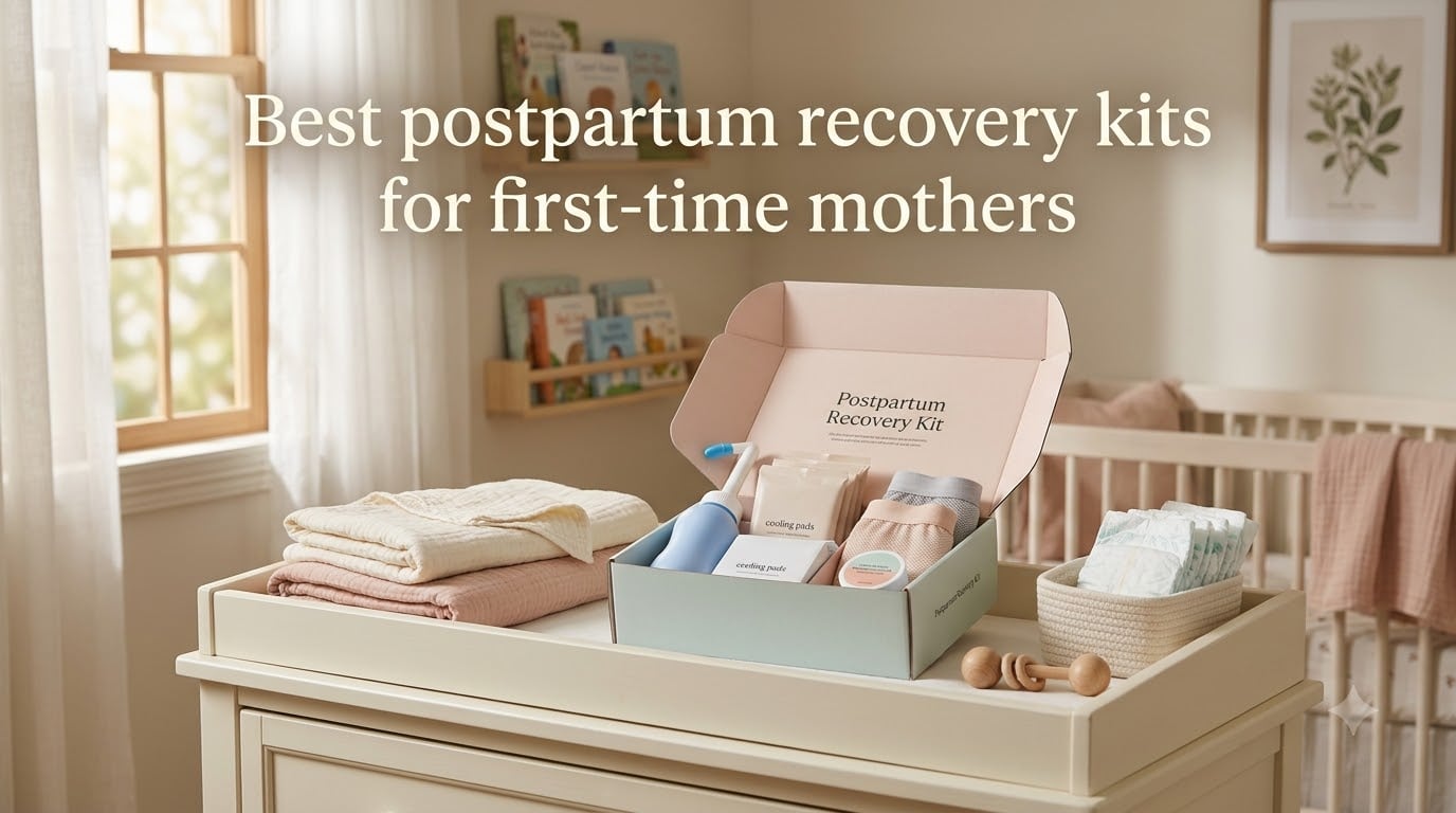Best postpartum recovery kits for first-time mothers