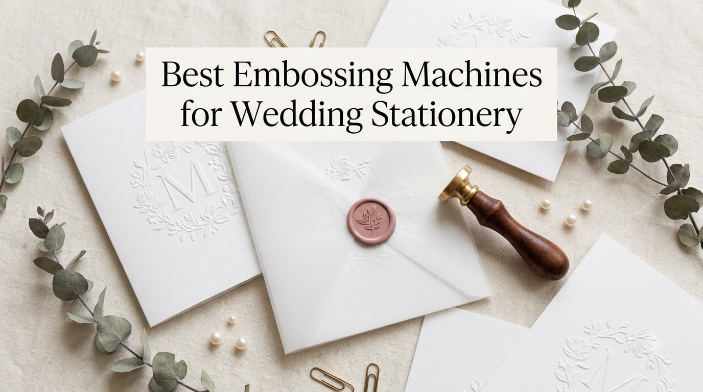 Best Embossing Machines for Wedding Stationery