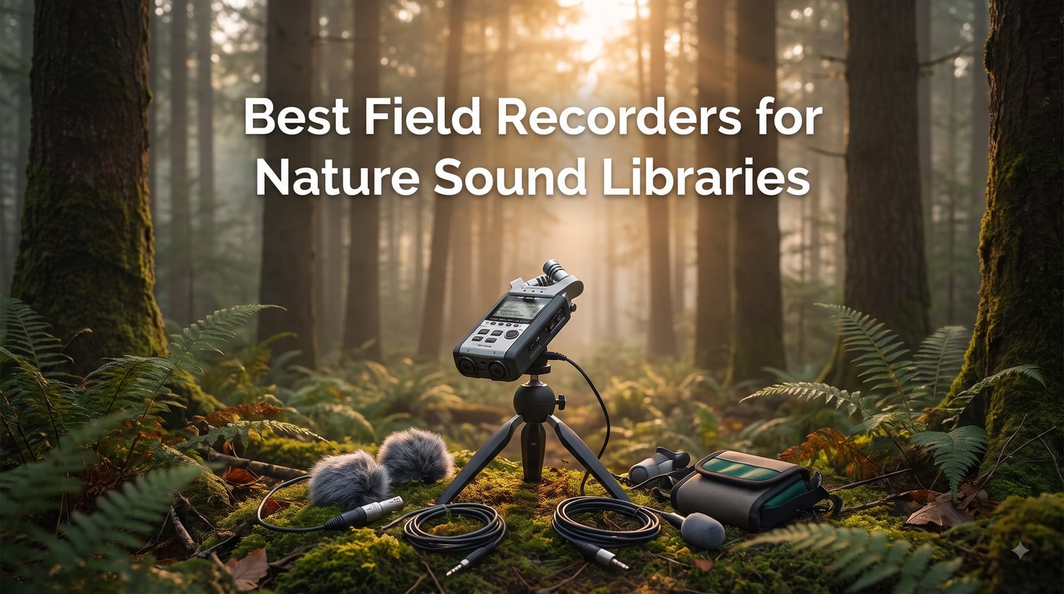 Best Field Recorders for Nature Sound Libraries