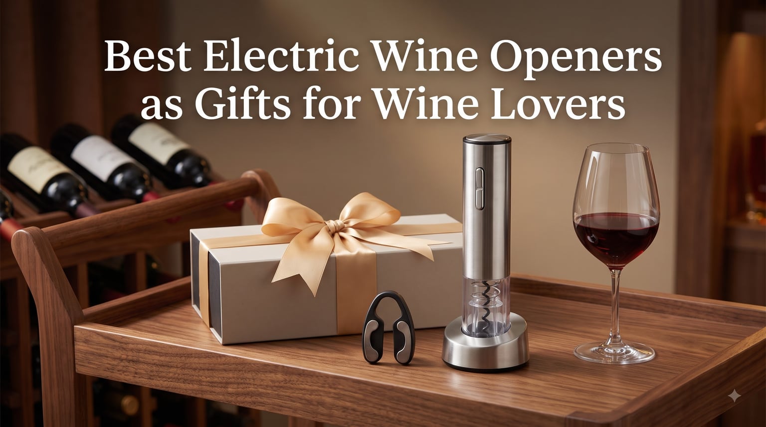Best Electric Wine Openers as Gifts for Wine Lovers