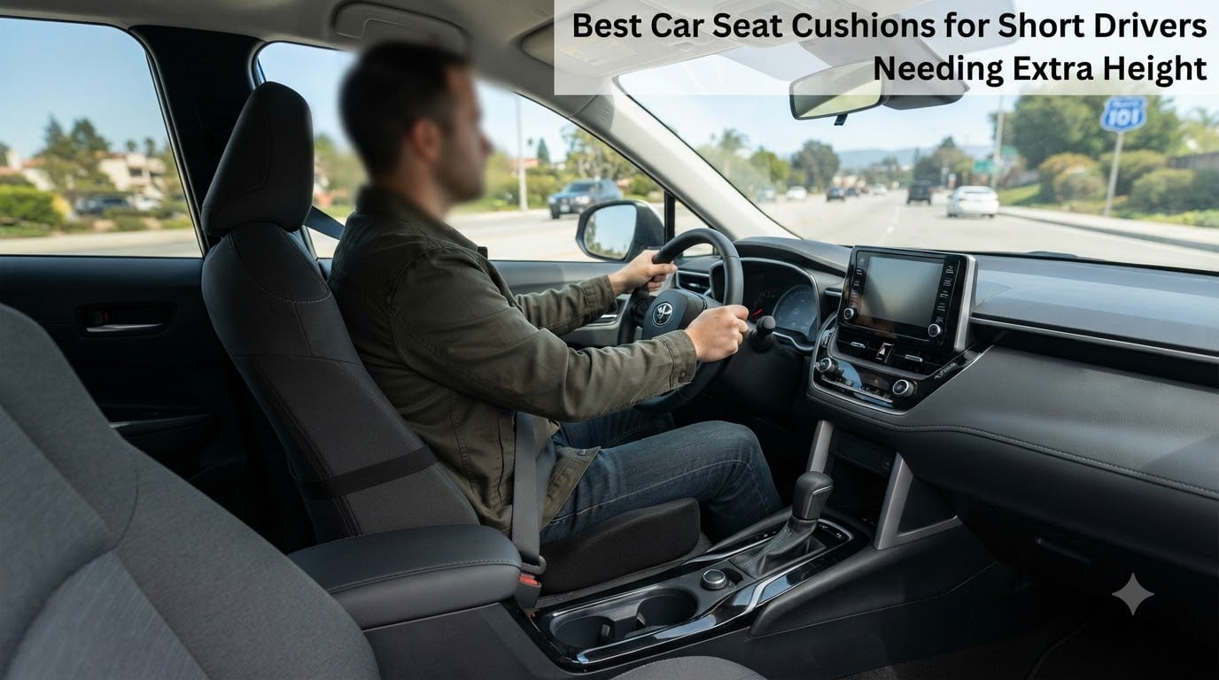 Best Car Seat Cushions for Short Drivers Needing Extra Height
