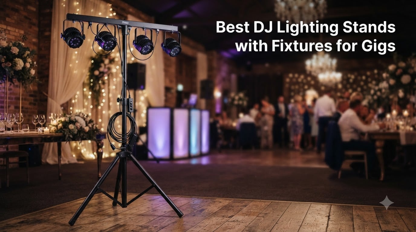 Best DJ Lighting Stands with Fixtures for Gigs