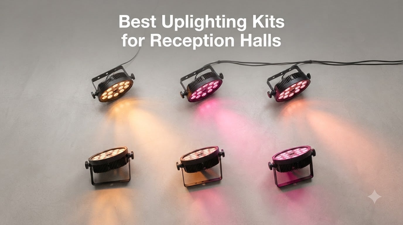 Best Uplighting Kits for Reception Halls