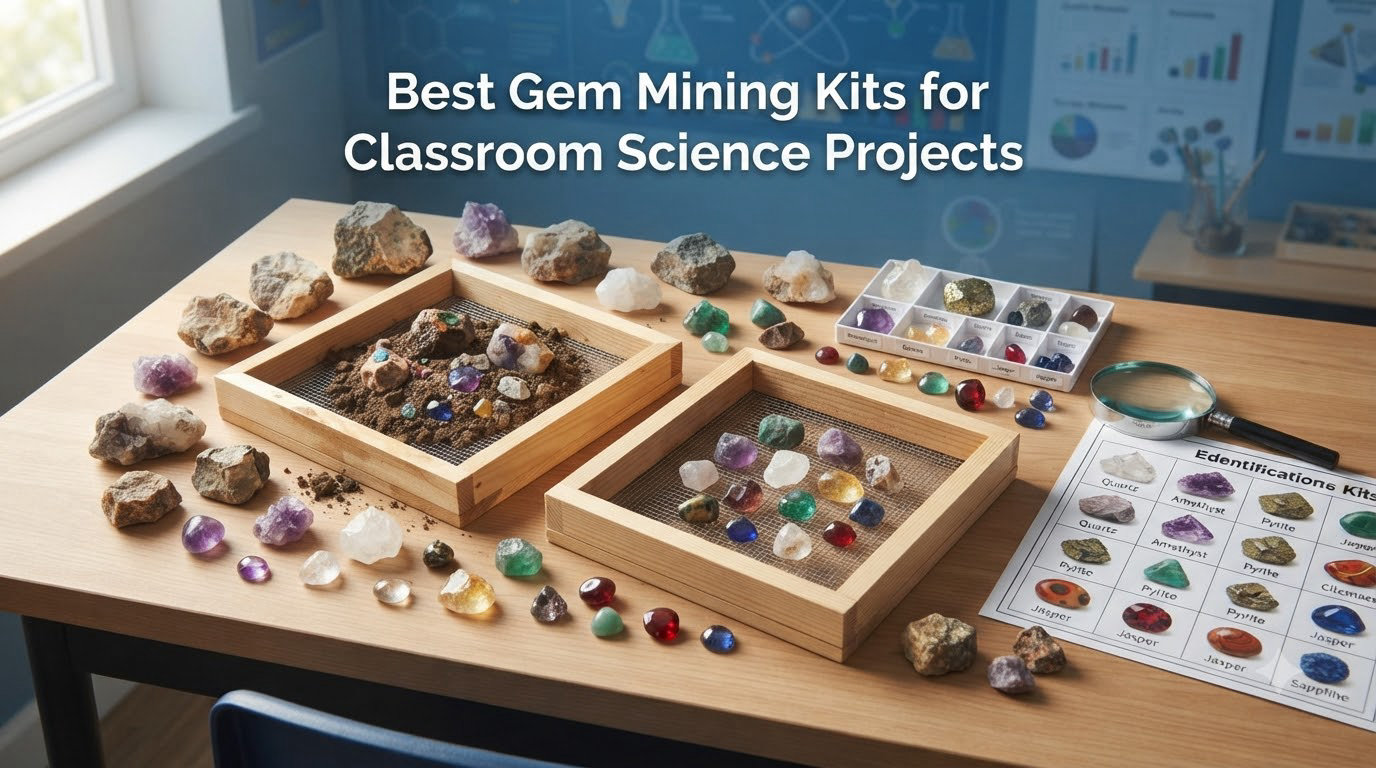 Best Gem Mining Kits for Classroom Science Projects