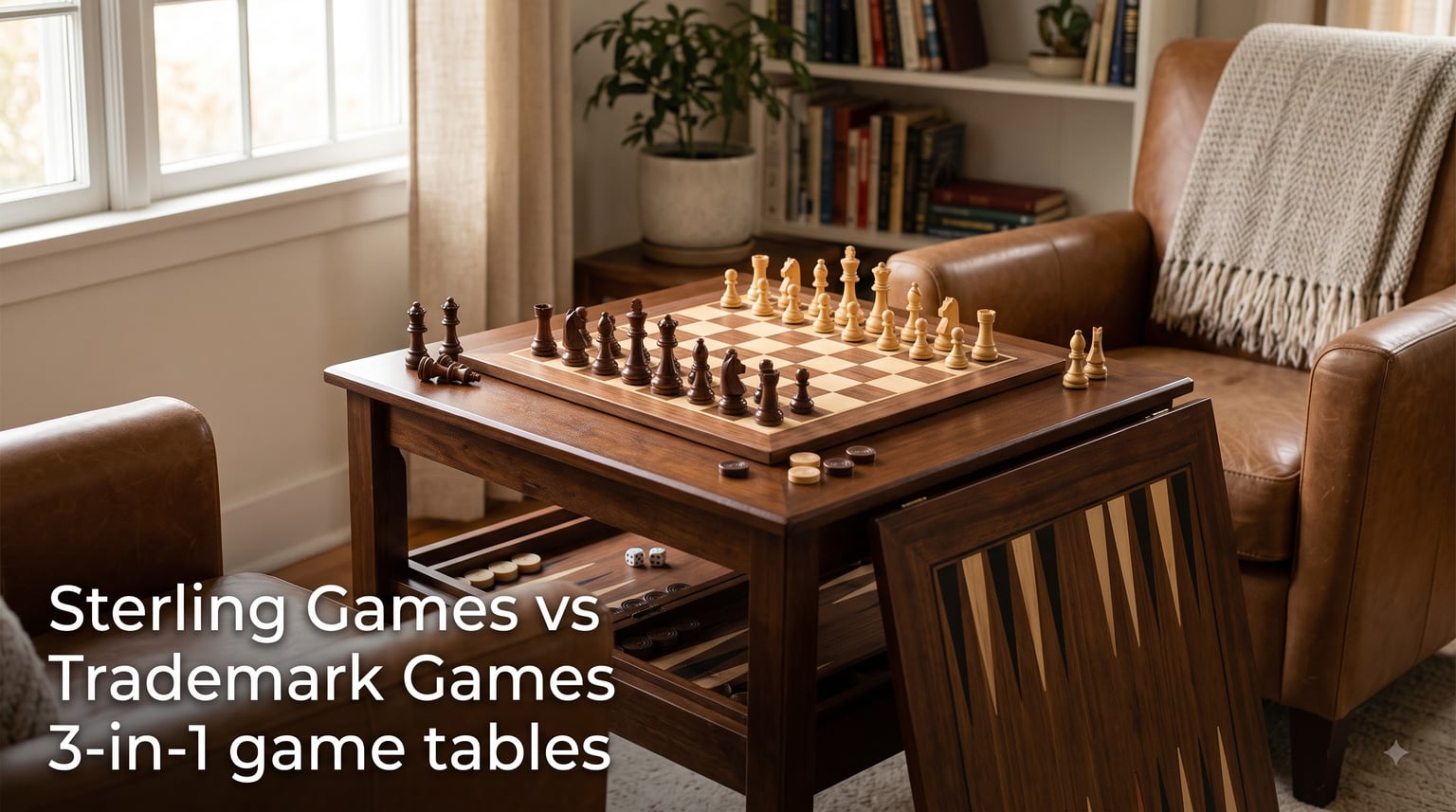 Sterling Games vs Trademark Games 3-in-1 game tables