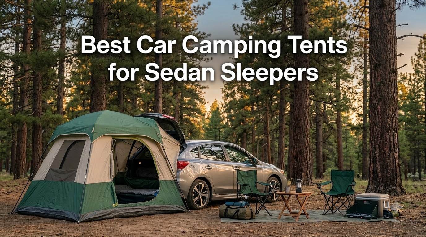 Best Car Camping Tents for Sedan Sleepers