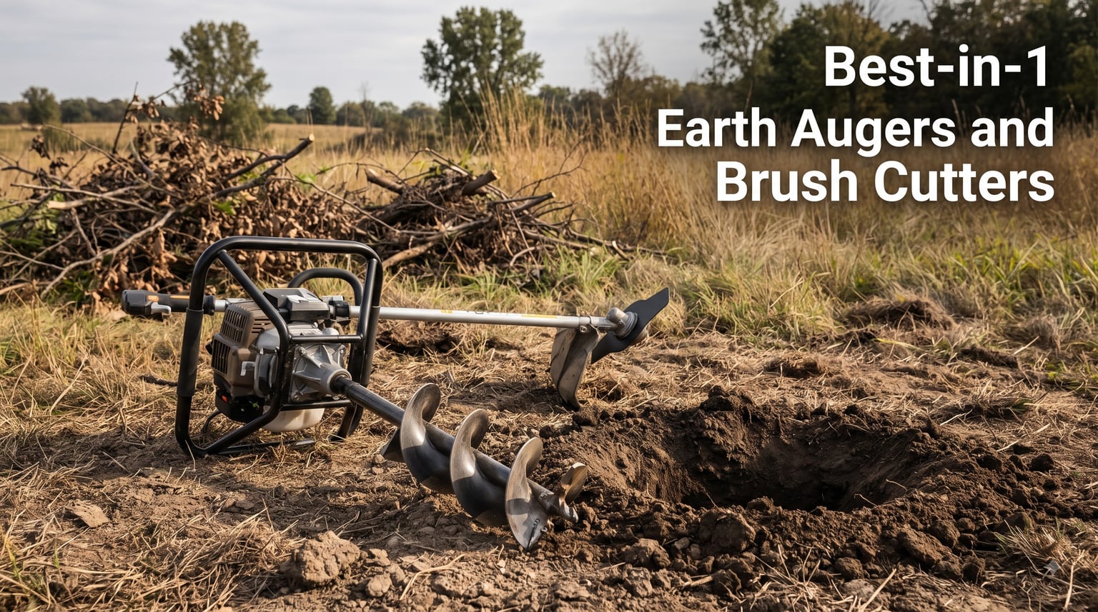 Best 2-in-1 Earth Augers and Brush Cutters