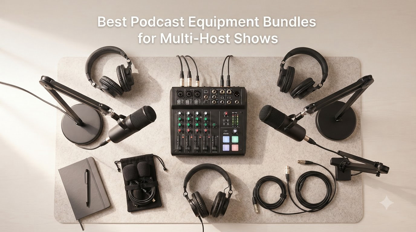 Best Podcast Equipment Bundles for Multi-Host Shows