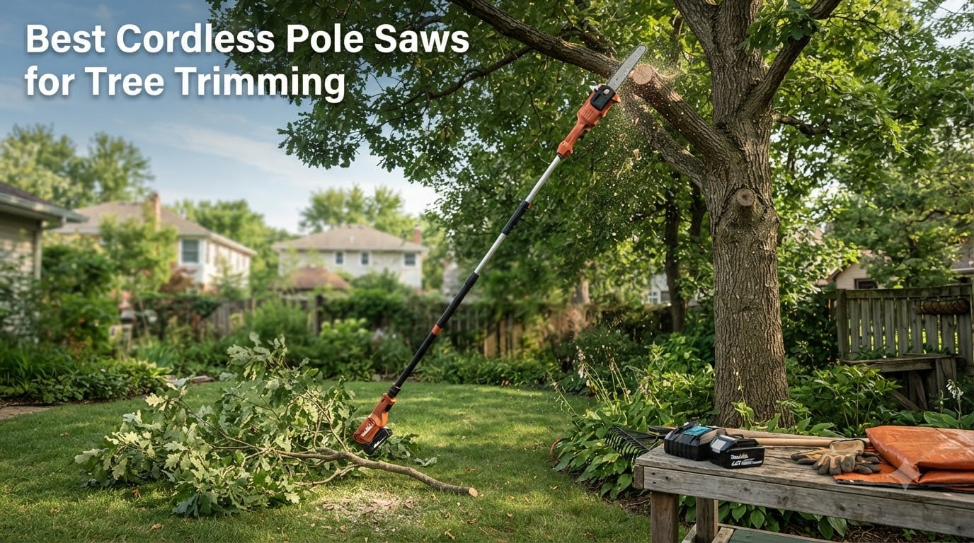 Best Cordless Pole Saws for Tree Trimming