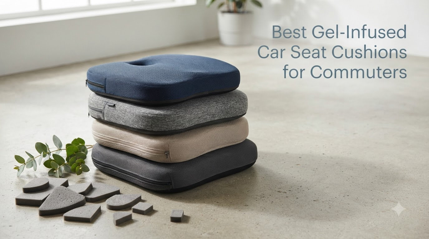 Best Gel-Infused Car Seat Cushions for Commuters