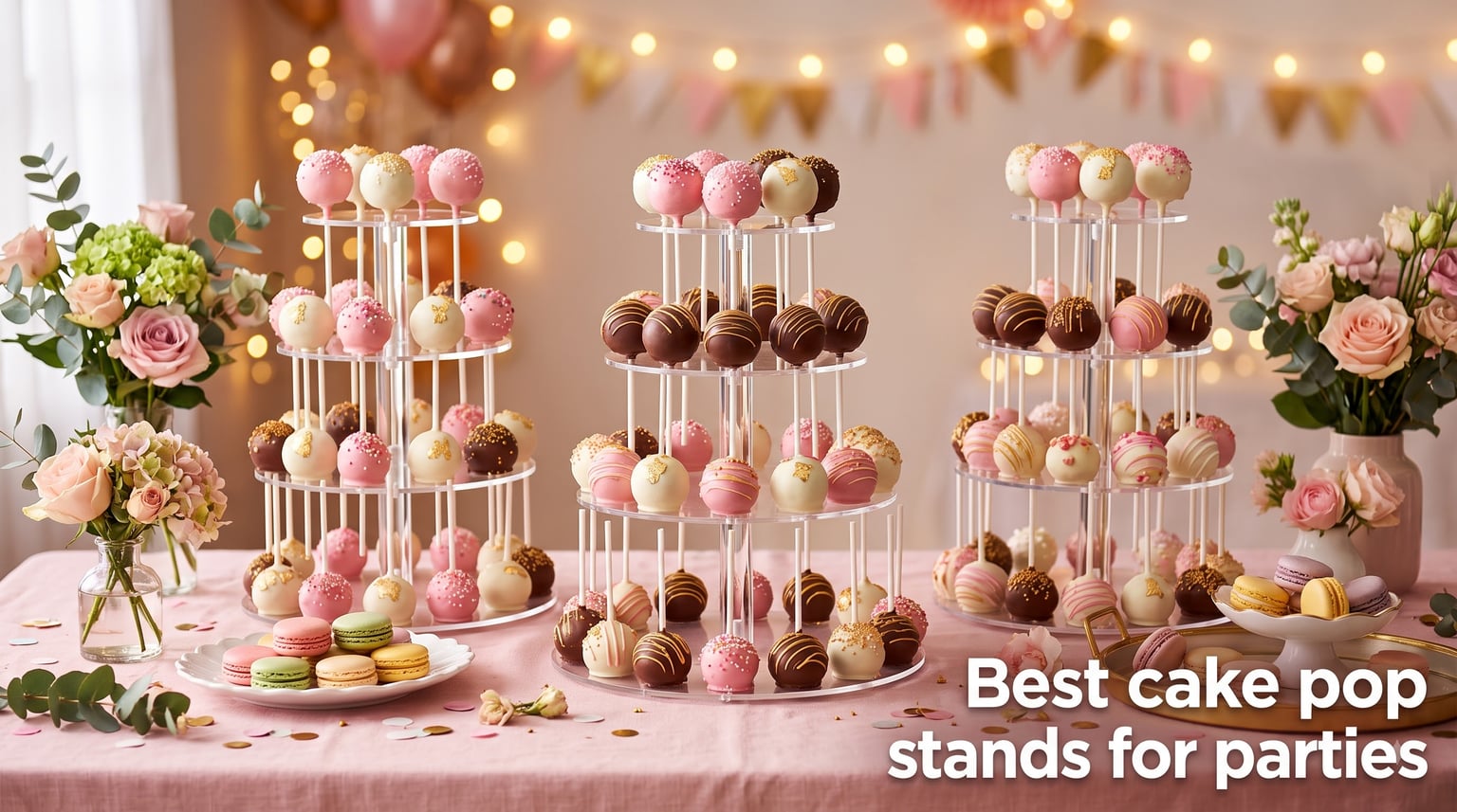 Best cake pop stands for parties