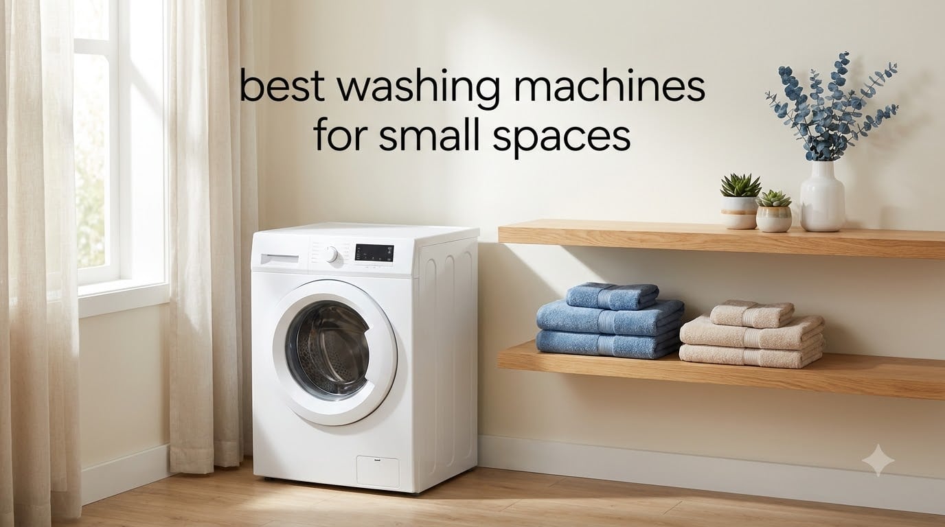 best washing machines for small spaces