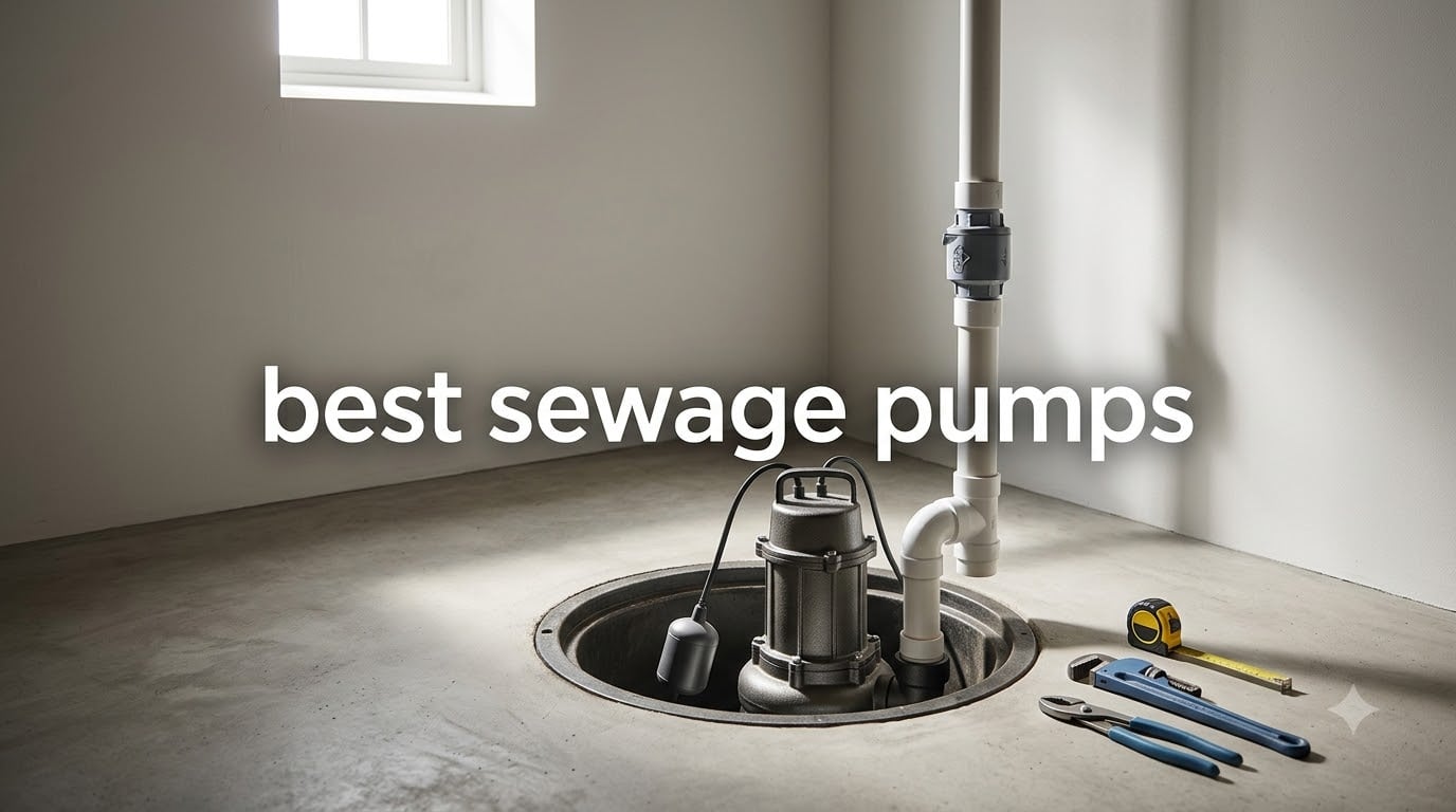 best sewage pumps