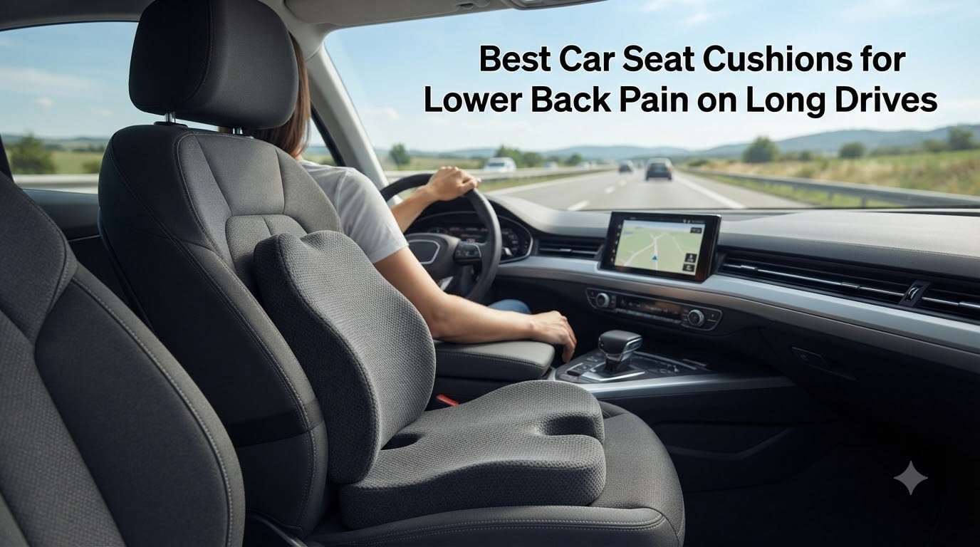 Best Car Seat Cushions for Lower Back Pain on Long Drives