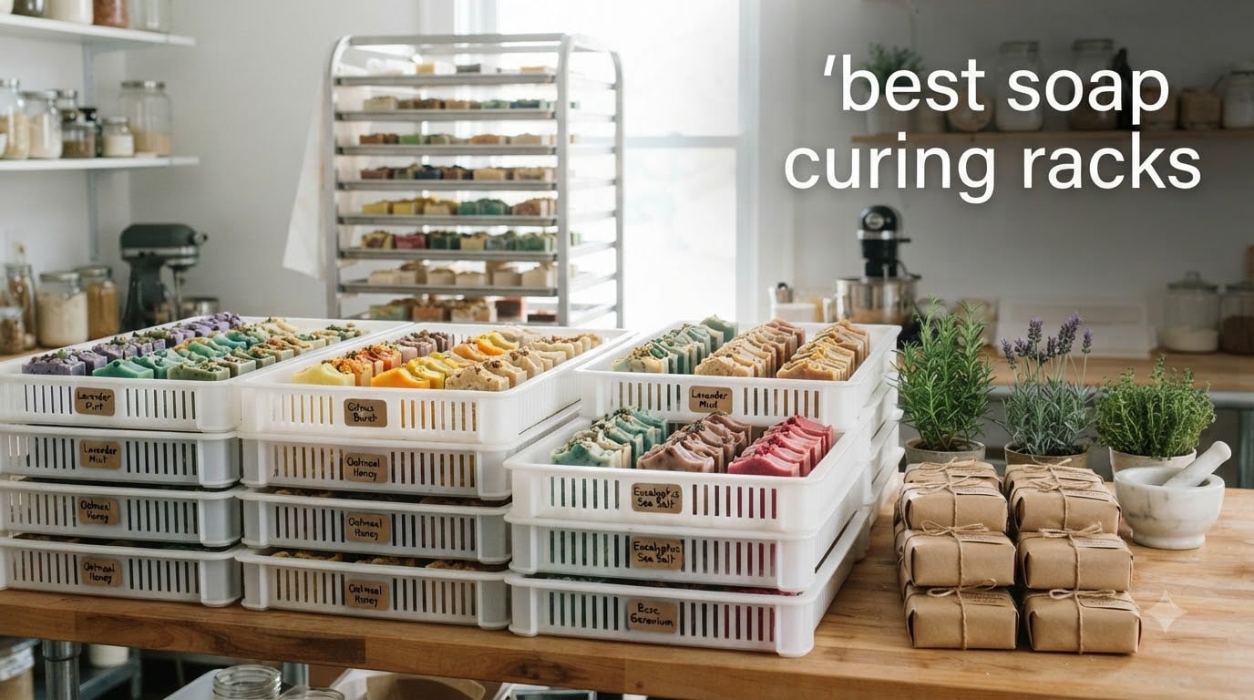 best soap curing racks