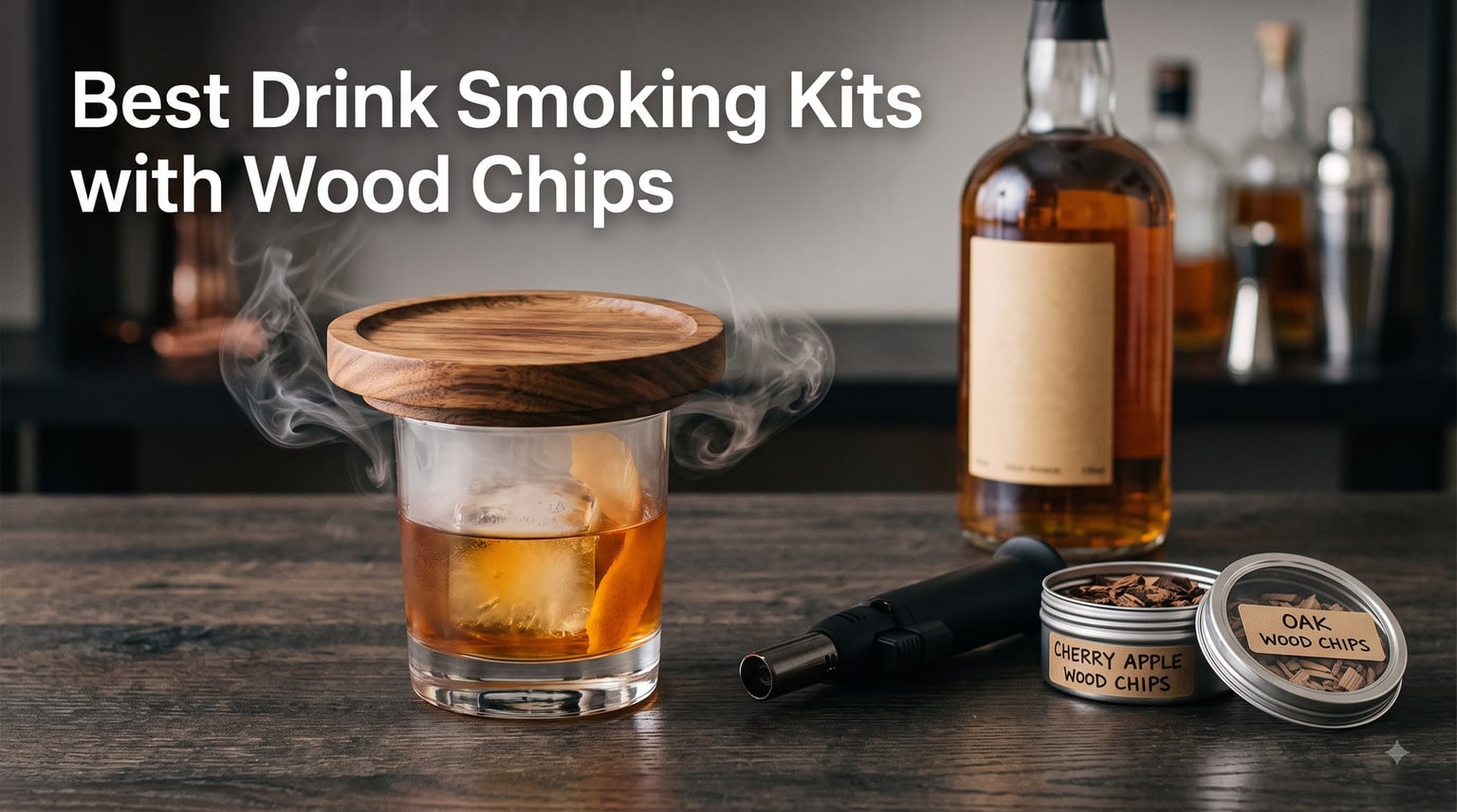 Best Drink Smoking Kits with Wood Chips