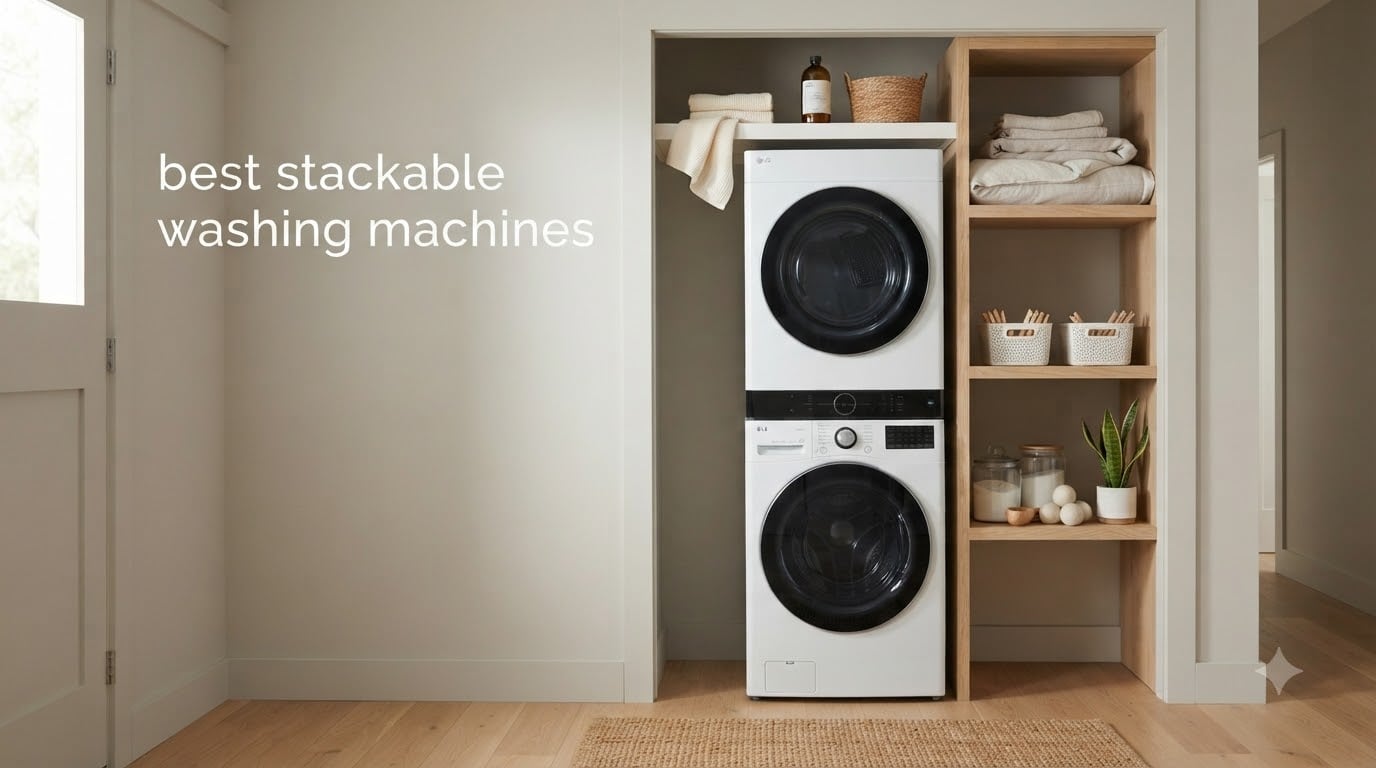 best stackable washing machines