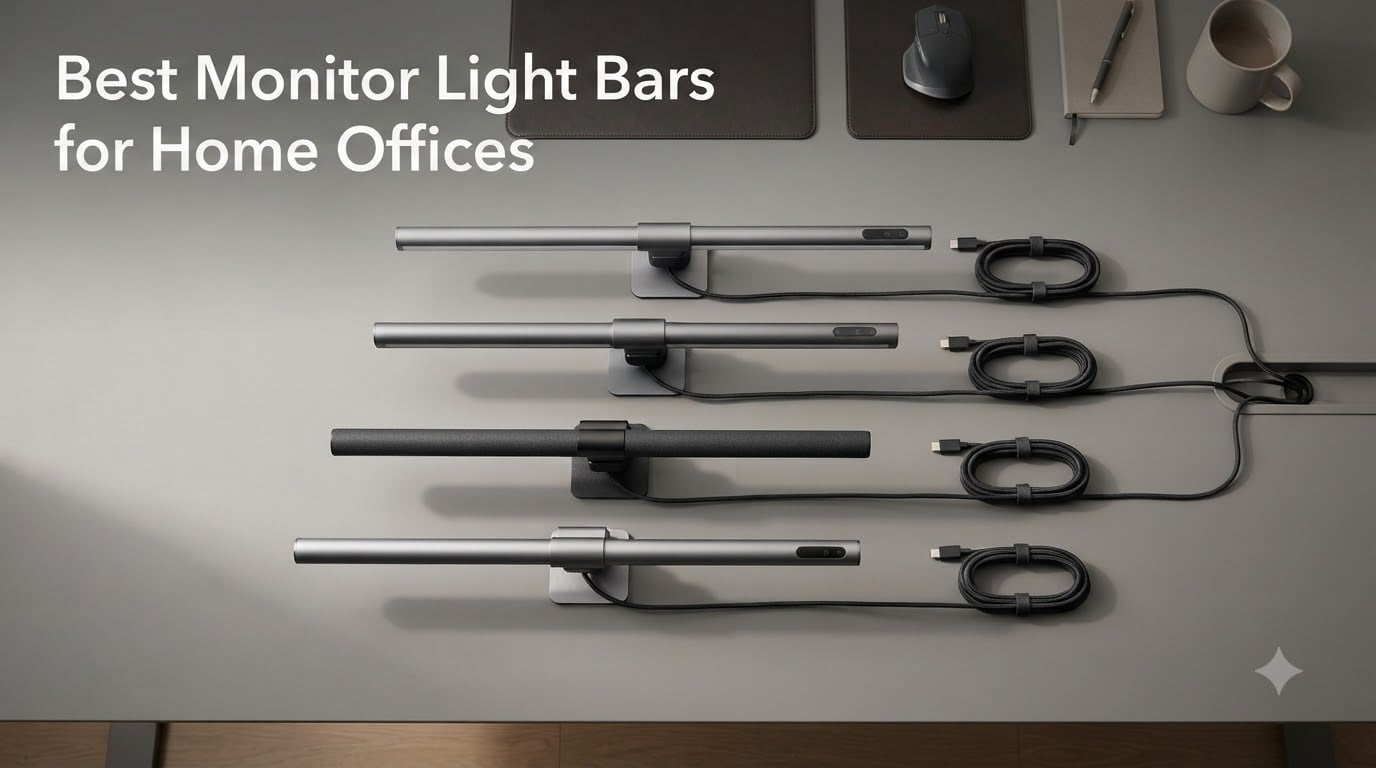 Best Monitor Light Bars for Home Offices