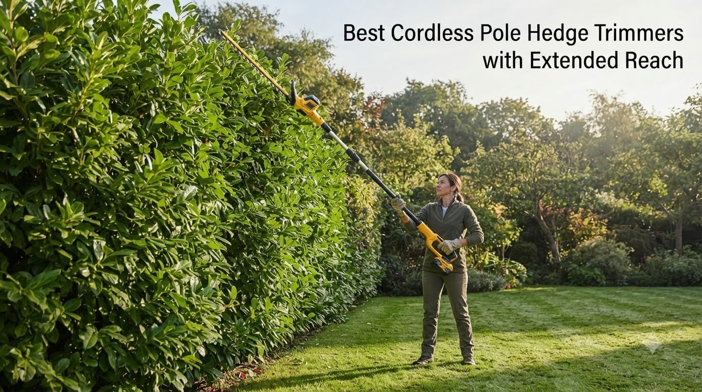Best Cordless Pole Hedge Trimmers with Extended Reach