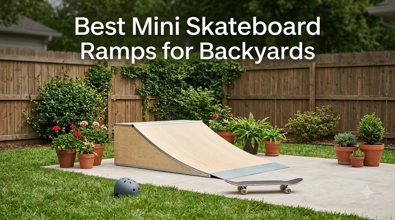 Best Mini Skateboard Ramps for Backyards