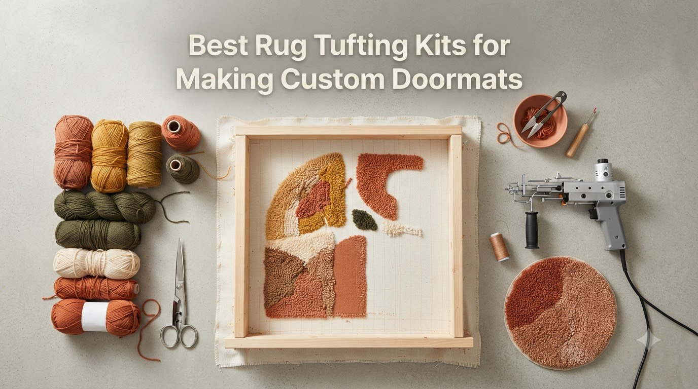 Best Rug Tufting Kits for Making Custom Doormats