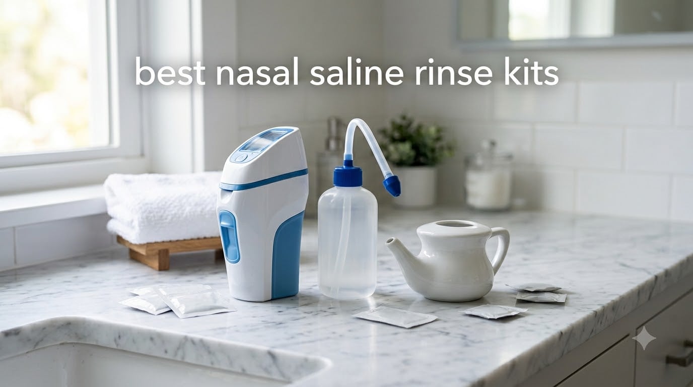 best nasal saline rinse kits