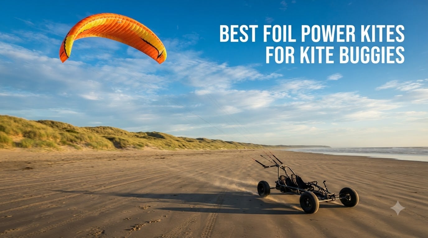 Best foil power kites for kite buggies