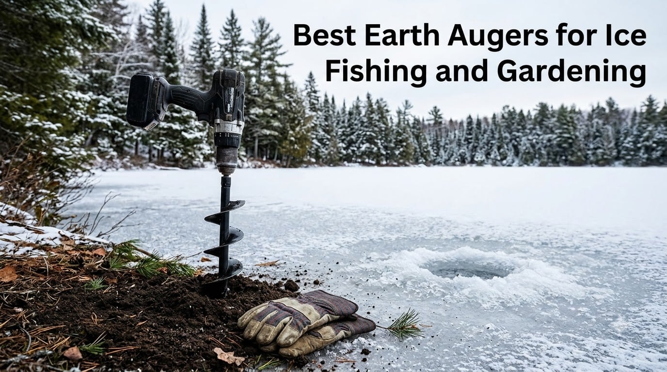 Best Earth Augers for Ice Fishing and Gardening