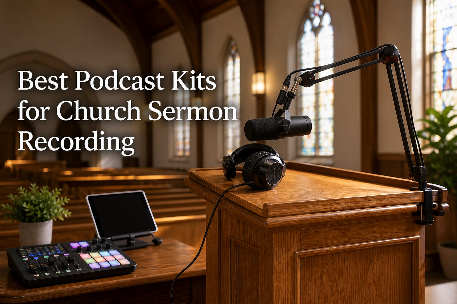 Best Podcast Kits for Church Sermon Recording