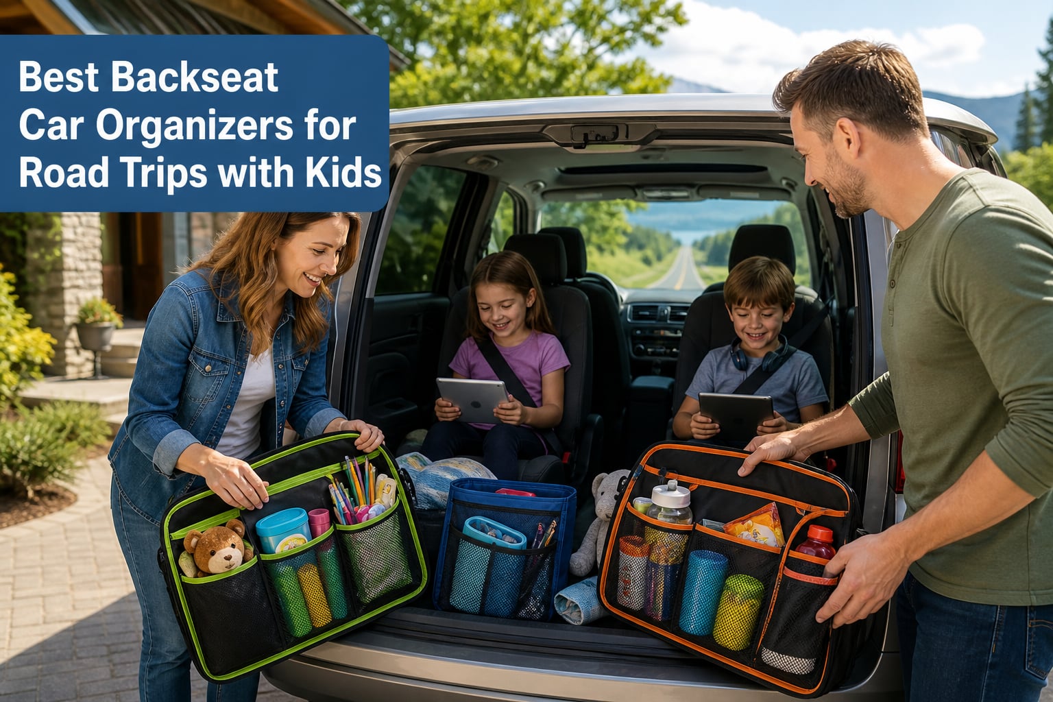 Best Backseat Car Organizers for Road Trips with Kids