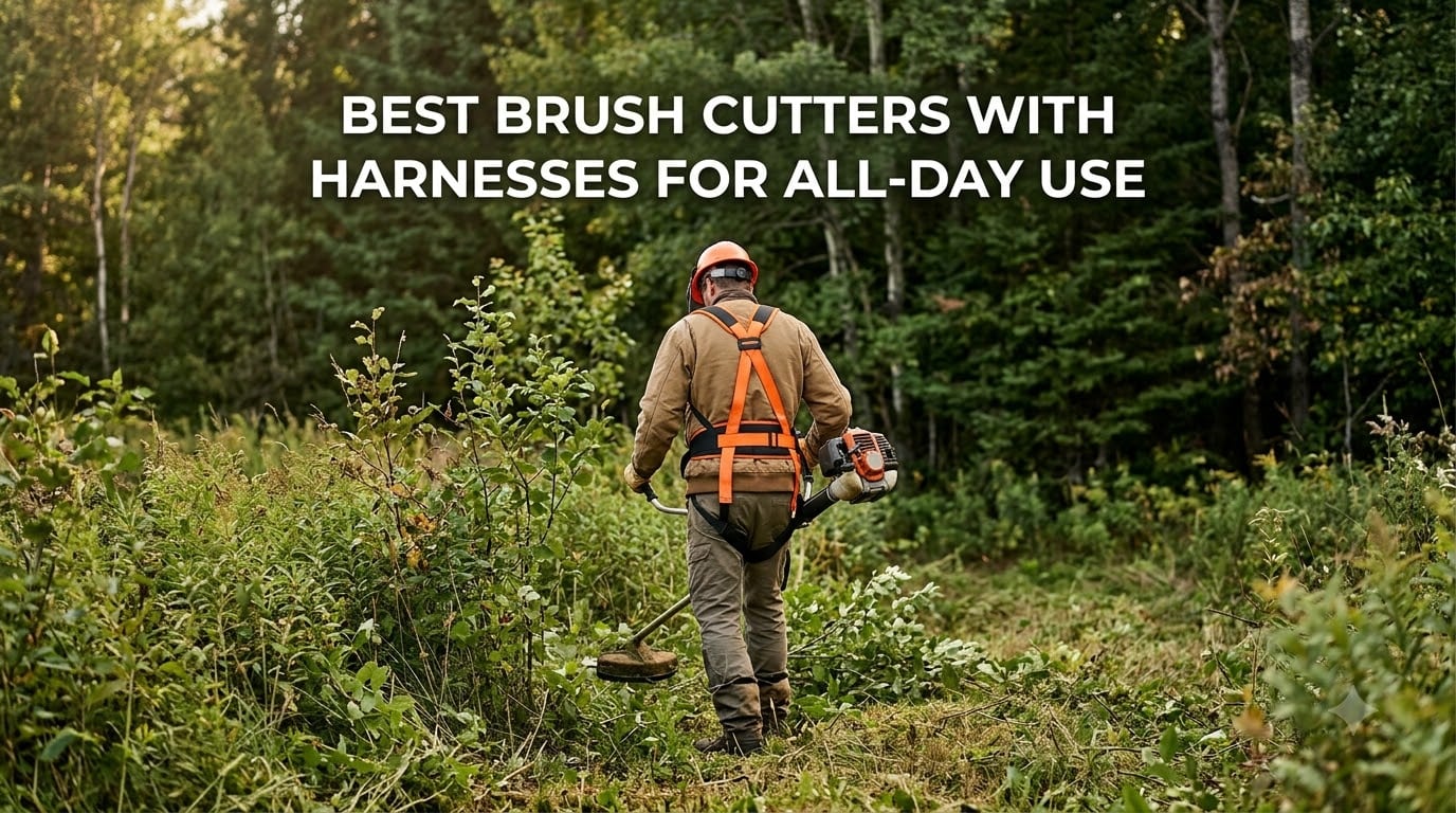 Best Brush Cutters with Harnesses for All-Day Use